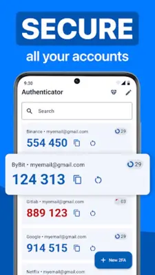 Authenticator android App screenshot 1